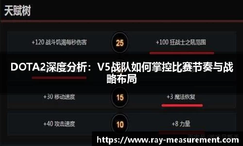 DOTA2深度分析：V5战队如何掌控比赛节奏与战略布局
